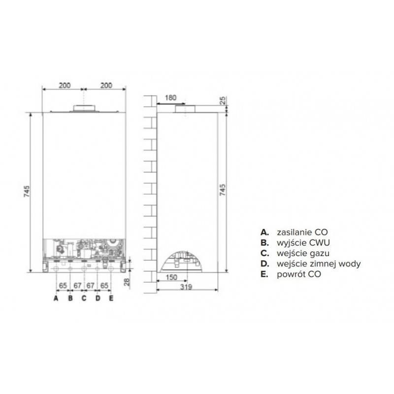 Kocioł ARISTON CLAS X 24 CF EU 03